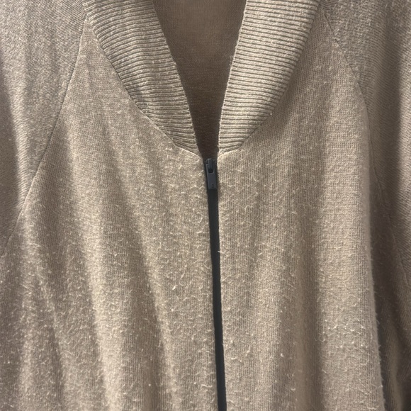 Essentials long cardigan zip up - Picture 8 of 8